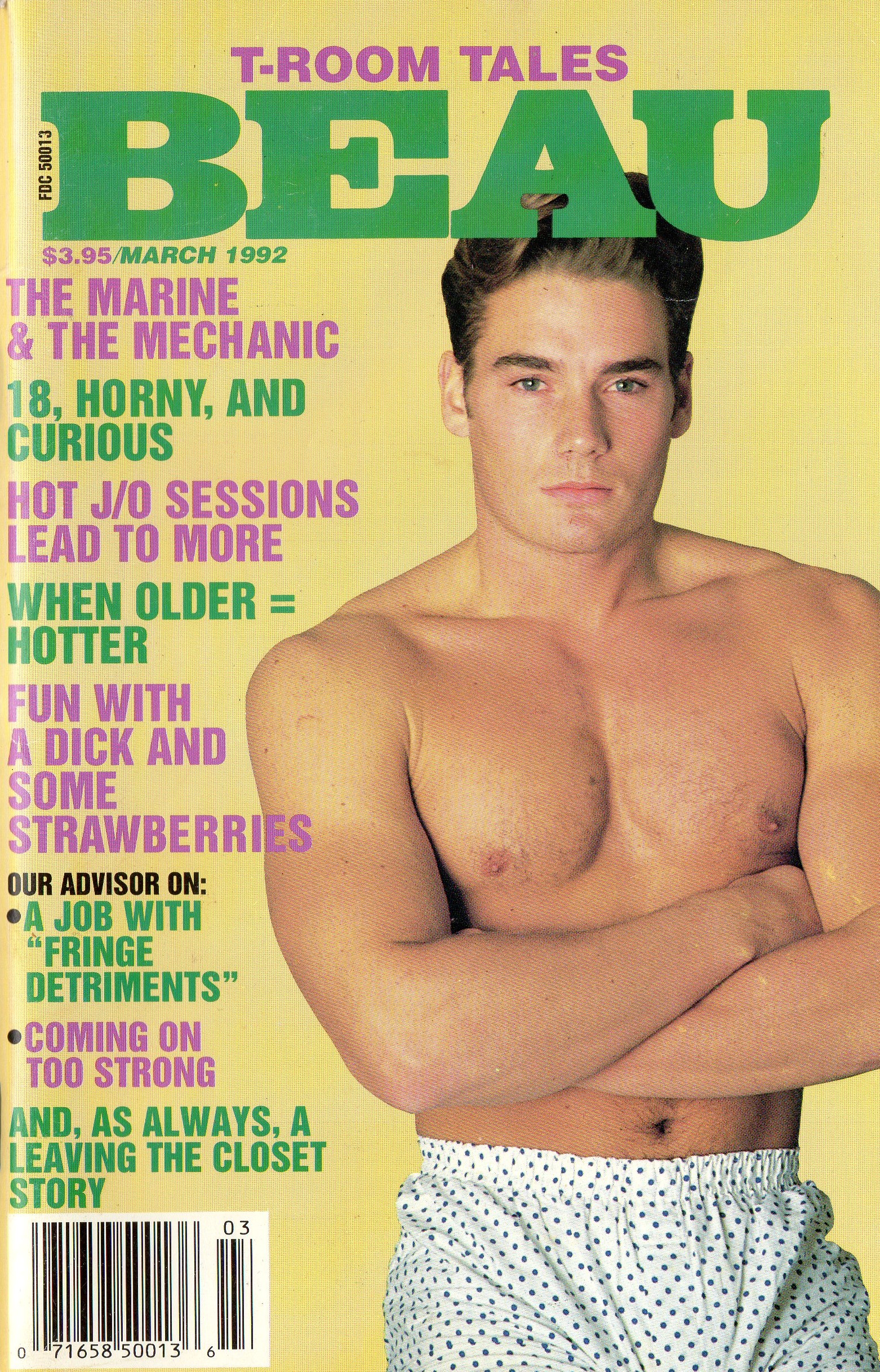 BEAU (Release March 1992) Gay Erotic Stories Paperback