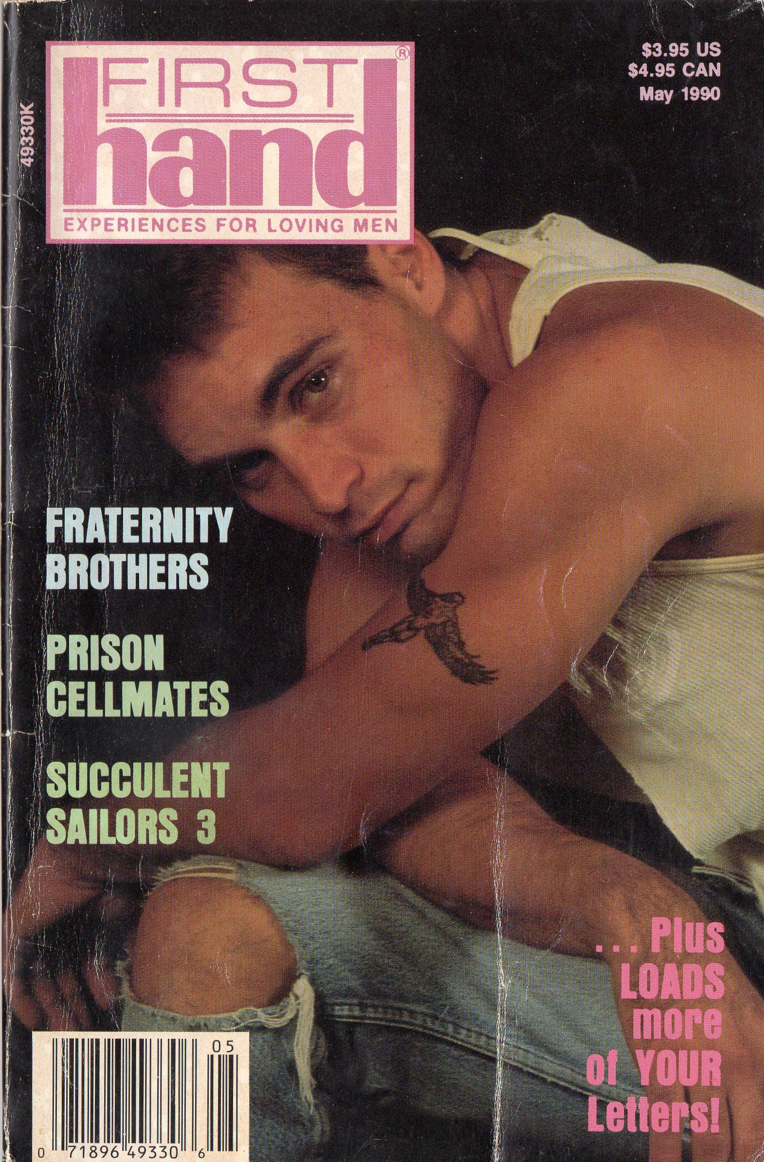 First Hand Experiences for Men (Volume 10 #5 1990 - Released May 1990) Gay Male Digest Magazine