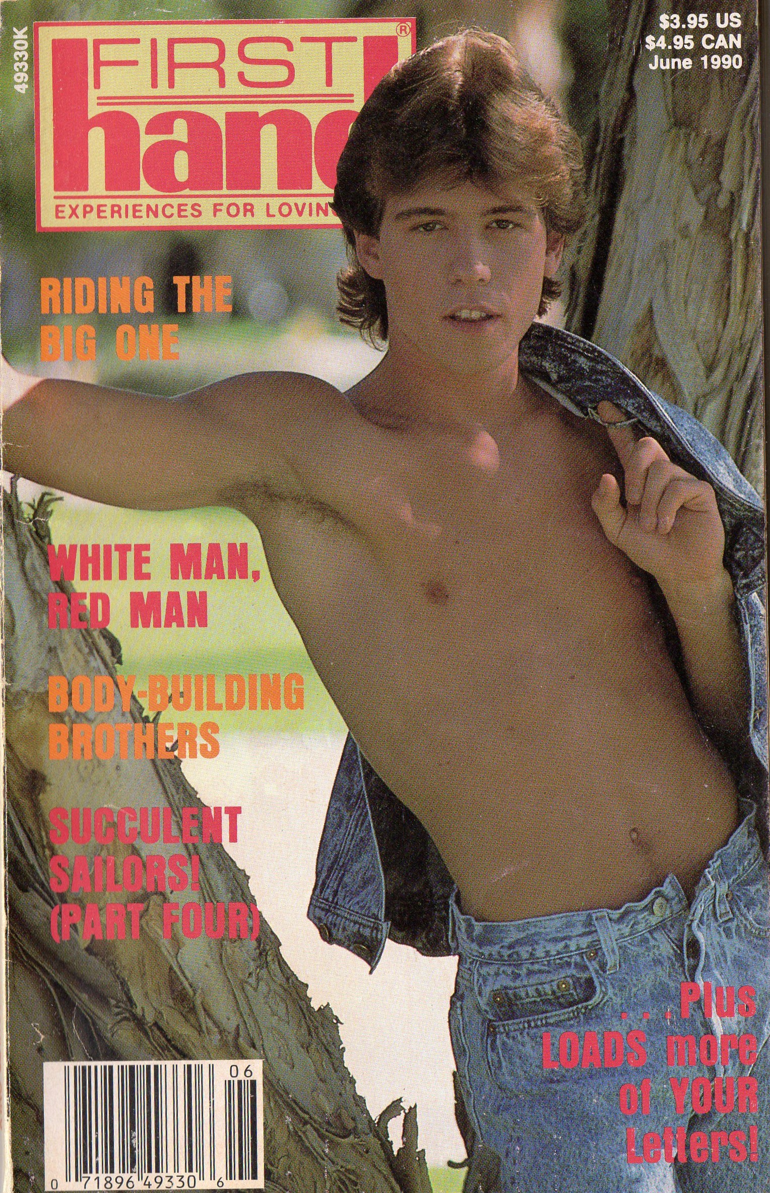 First Hand Experiences for Men (Volume 10 #6 1990 - Released June 1990) Gay Male Digest Magazine