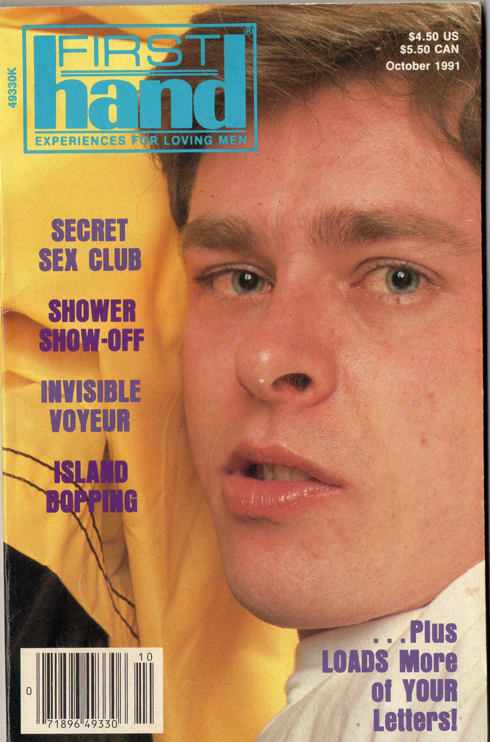 First Hand Experiences for Men (Volume 11 #10 1991 - Released October 1991) Gay Male Digest Magazine