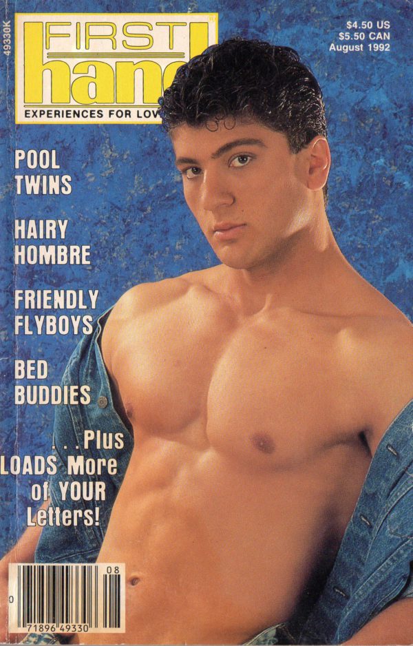 First Hand Experiences for Men (Volume 12 #8 1992 - Released August 1992) Gay Male Digest Magazine