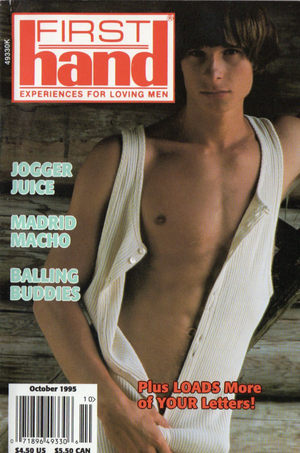 First Hand Experiences for Men (Volume 15 #10 1995 - Released October 1995) Gay Male Digest Magazine