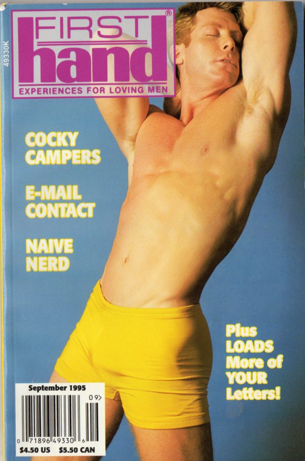 First Hand Experiences for Men (Volume 15 #9 1995 - Released September 1995) Gay Male Digest Magazine