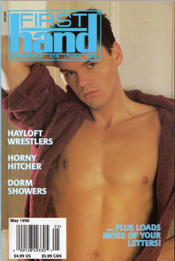 First Hand Experiences for Men, First Hand, Volume 16, Number 6, Released May 1995, Gay Male Stories, Gay Male Digest Magazine, GayVM, Gay Vintage Magazine,