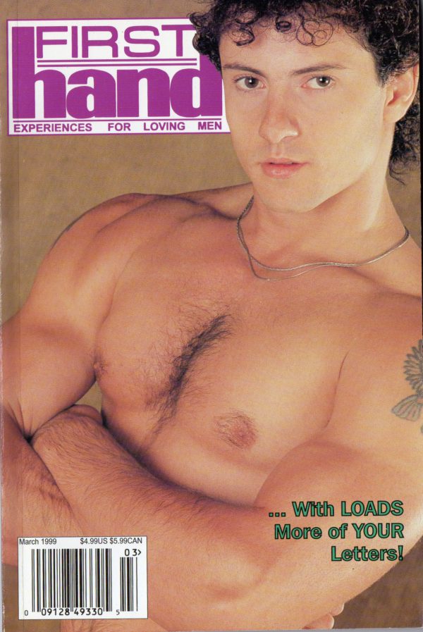 First Hand Experiences for Men, First Hand, Volume 19, Number 4, Released March 1999, Gay Male Stories, Gay Male Digest Magazine, GayVM, Gay Vintage Magazine,