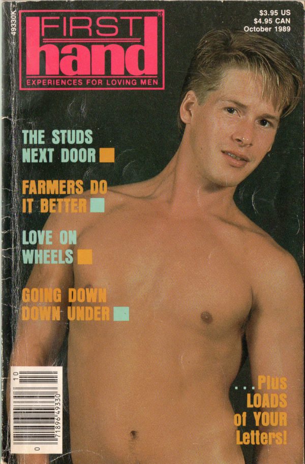 First Hand Experiences for Men (Volume 9 #10 1989 - Released October 1989) Gay Male Digest Magazine