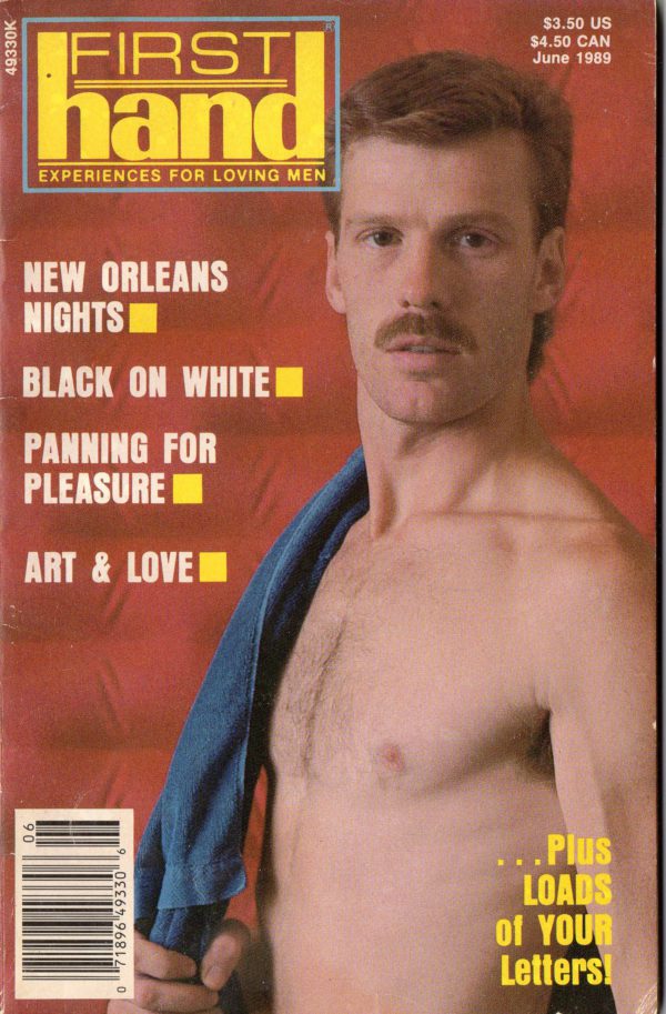 First Hand Experiences for Men (Volume 9 #6 1989 - Released June 1989) Gay Male Digest Magazine