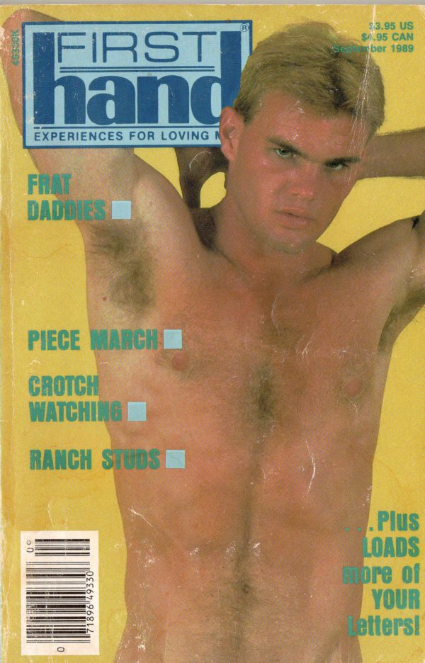 First Hand Experiences for Men (Volume 9 #9 1989 - Released September 1989) Gay Male Digest Magazine