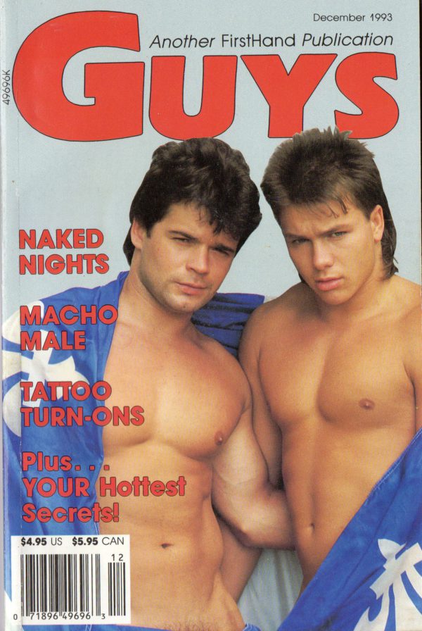 GUYS (Release December 1993) Gay Erotic Stories Paperback