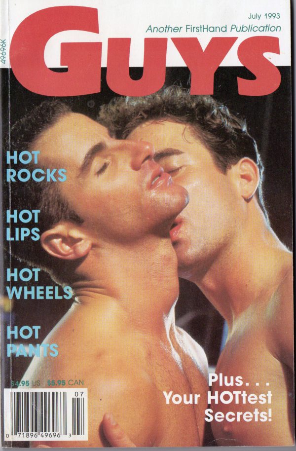 GUYS (Release July 1993) Gay Erotic Stories Paperback