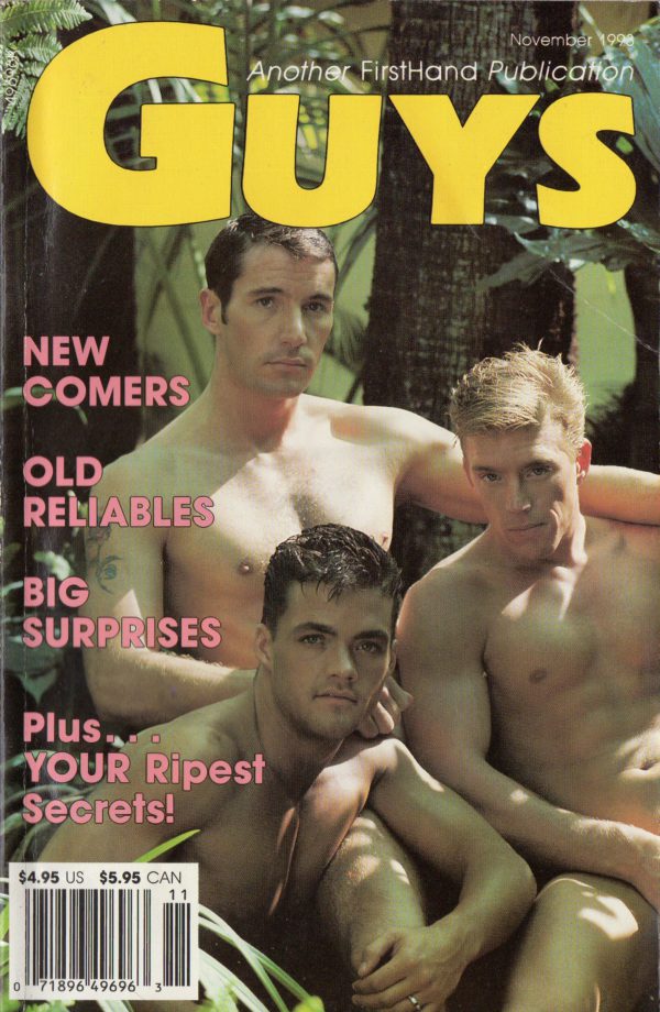 GUYS (Release November 1990) Gay Erotic Stories Paperback