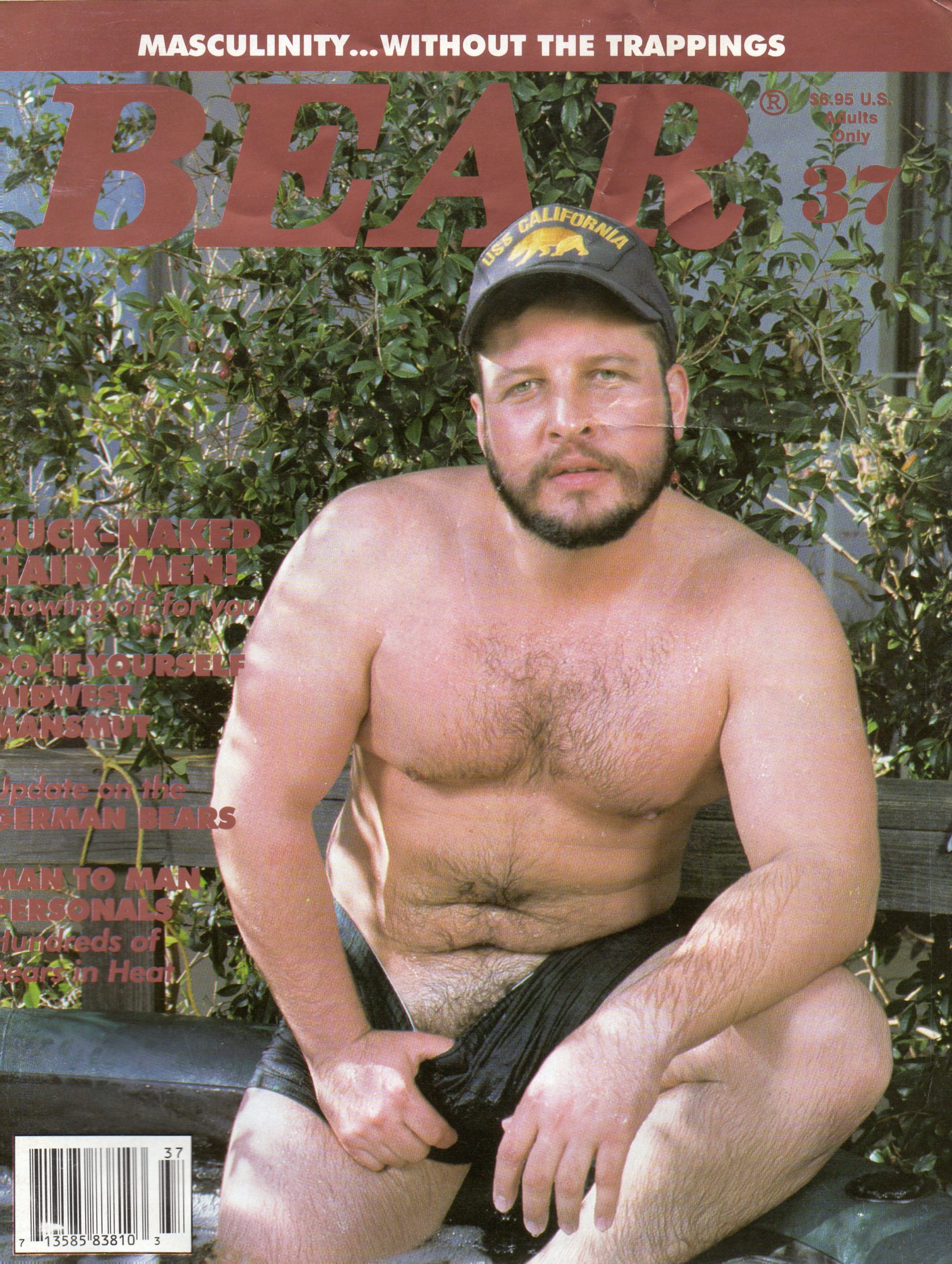 BEAR Magazine (Issue 37) Gay Male Digest Magazine