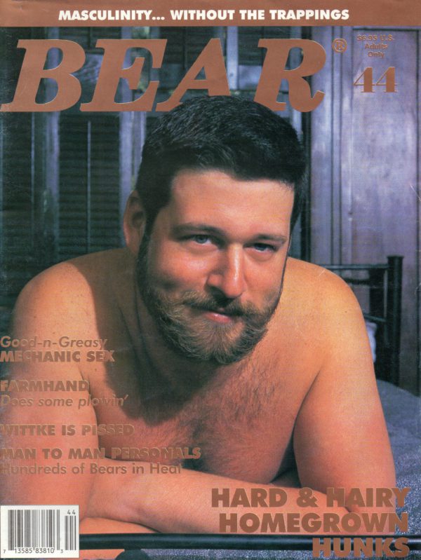BEAR Magazine (Issue 44) Gay Male Digest Magazinev