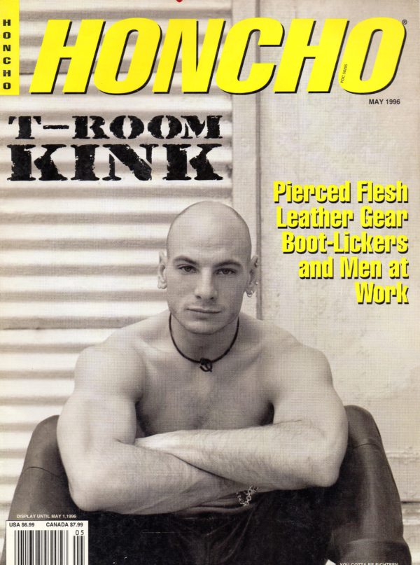 HONCHO Magazine (May 1996) Gay Male Digest Magazine