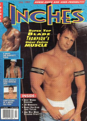 INCHES Magazine (July 1997) Gay Pictorial Lifestyle Magazine
