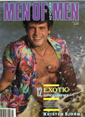 MEN OF ADVOCATE MEN Magazine (May 1987) Male Erotic Magazine