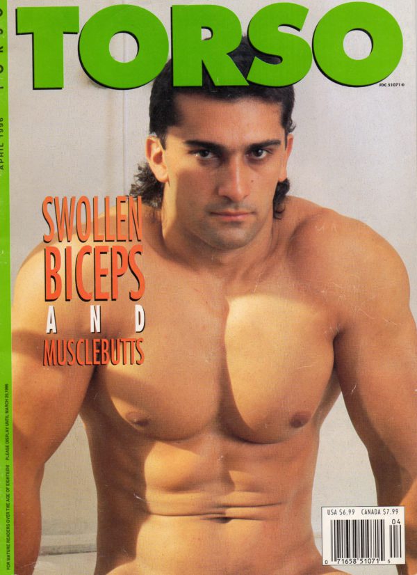 TORSO Magazine (April 1996) Gay Male Digest Magazine