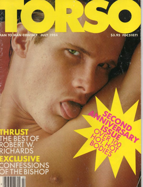 TORSO Magazine (July 1984) Gay Male Digest Magazine