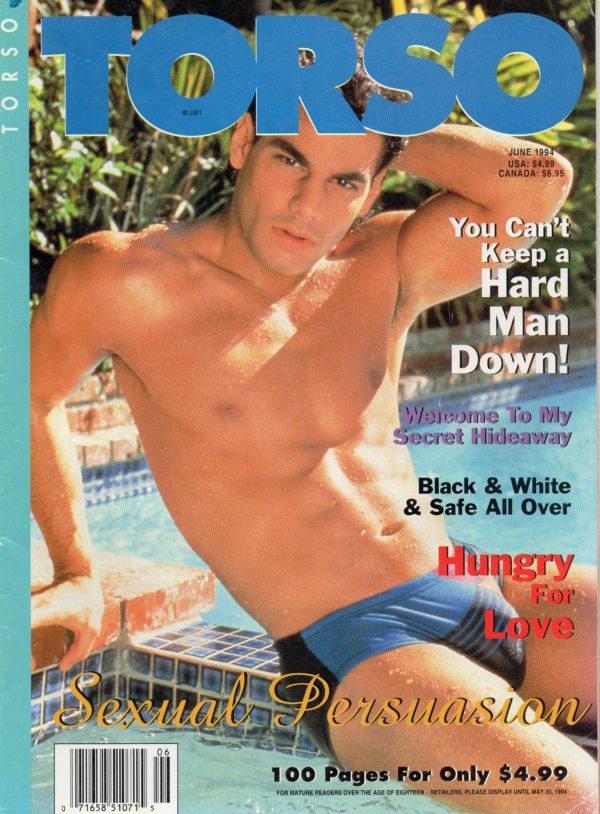 TORSO Magazine (June 1994) Gay Male Digest Magazine