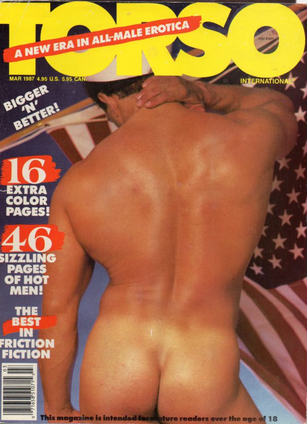 TORSO Magazine (March 1987) Gay Male Digest Magazine