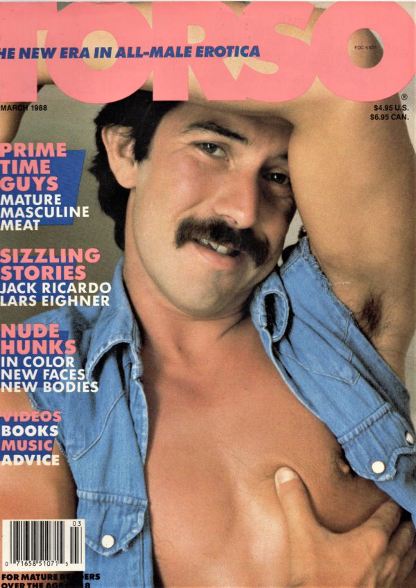 TORSO Magazine (March 1988) Gay Male Digest Magazine