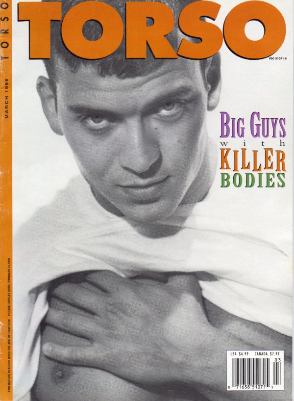 TORSO Magazine (March 1996) Gay Male Digest Magazine