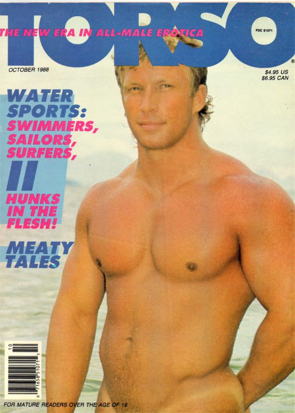 TORSO Magazine (October 1988) Gay Male Digest Magazine