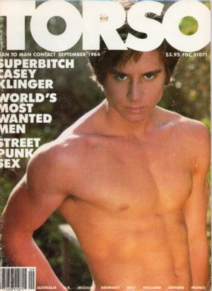 TORSO Magazine (September 1984) Gay Male Digest Magazine