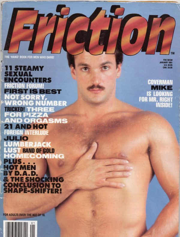 FRICTION Magazine (January 1991) The "Hand" Book for Men Who Dare!