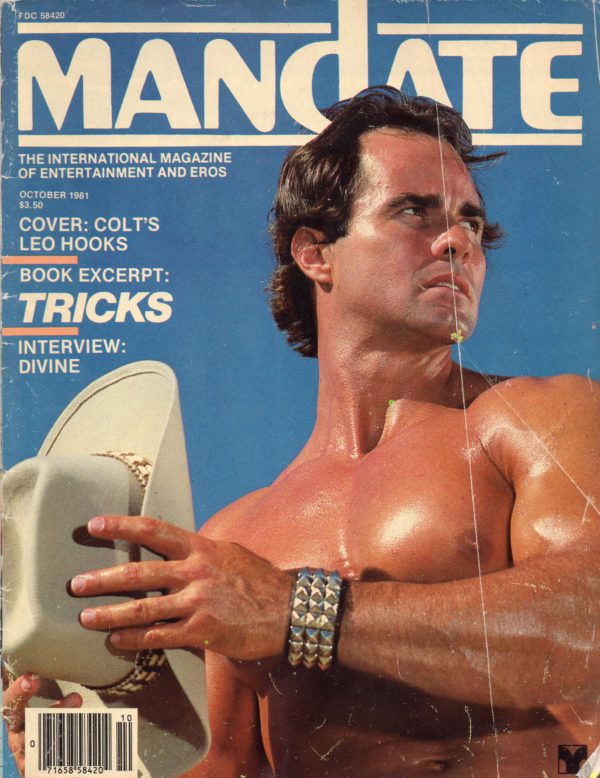 MANDATE Magazine (October 1981) Gay Pornographic Publication