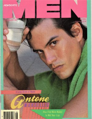 ADVOCATE MEN Magazine (August 1987) Male Erotic Magazine
