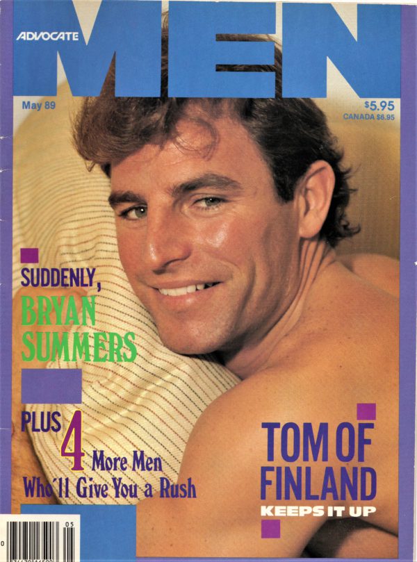 ADVOCATE MEN Magazine (May 1989) Male Erotic Magazine