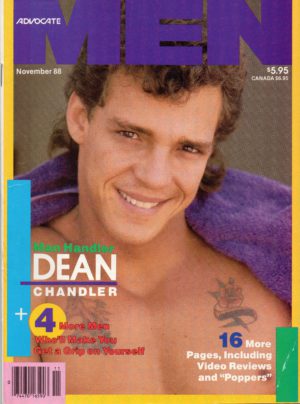 ADVOCATE MEN Magazine (November 1988) Male Erotic Magazine
