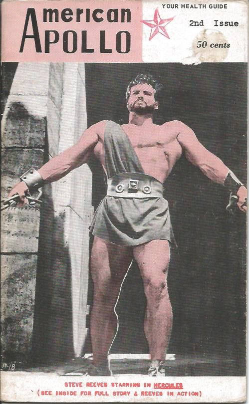 1958 AMERICAN APOLLO Magazine 2nd Issue - Male Physique Posing Gay Interest Beefcake