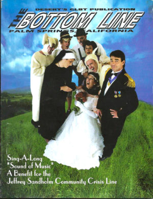 The BOTTOM LINE (January 2002) Desert's Gay Publication, Palm Springs, CA