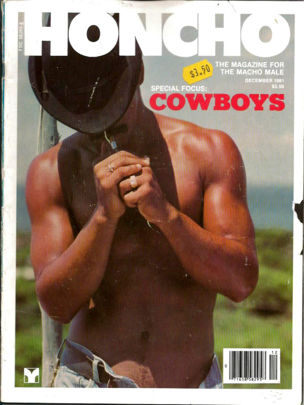 HONCHO Magazine (December 1981) Gay Male Digest Magazine