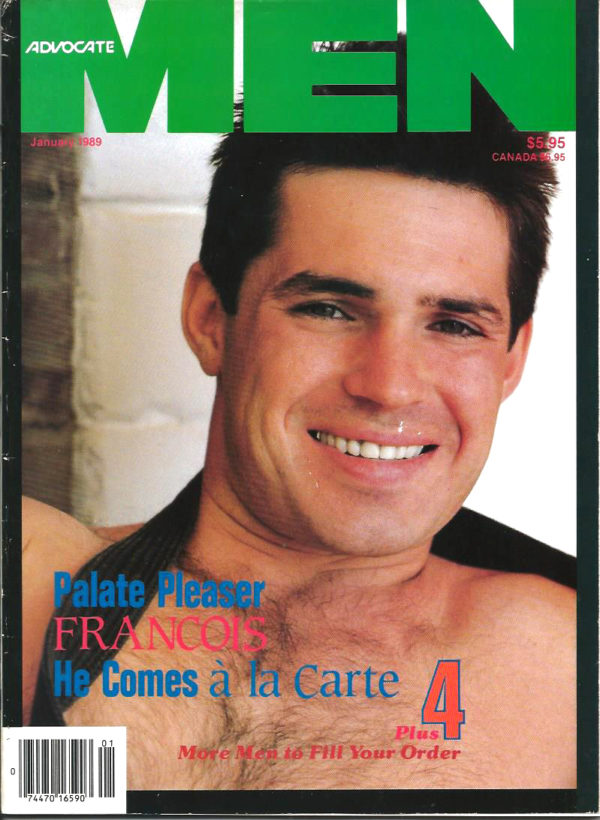 ADVOCATE MEN Magazine (January 1987) Male Erotic Magazine