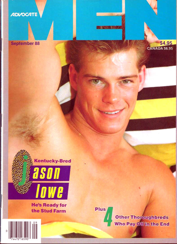 ADVOCATE MEN Magazine (September 1988) Male Erotic Magazine