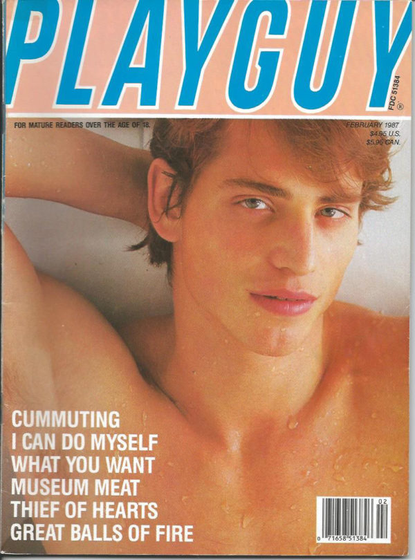 PLAYGUY Magazine (February 1987) Gay Pornographic Magazine