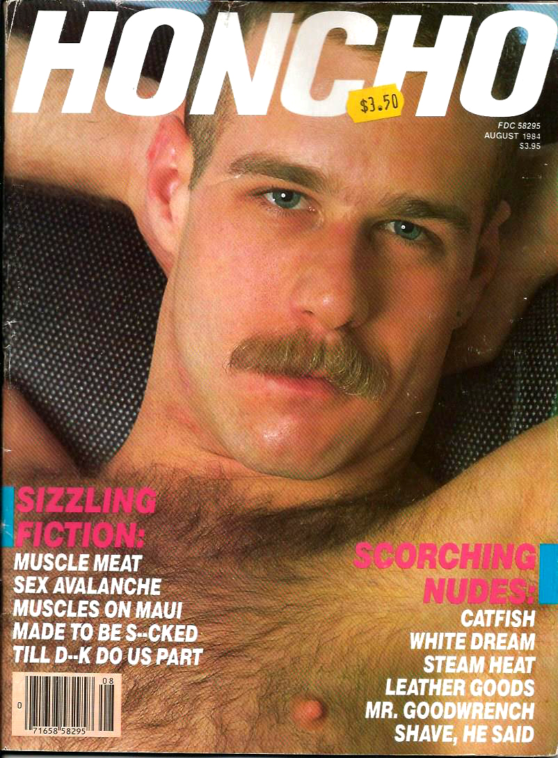Vintage Gay Porn Magazine Covers - HONCHO Magazine (August 1984) Gay Male Digest Magazine | GayVM.com