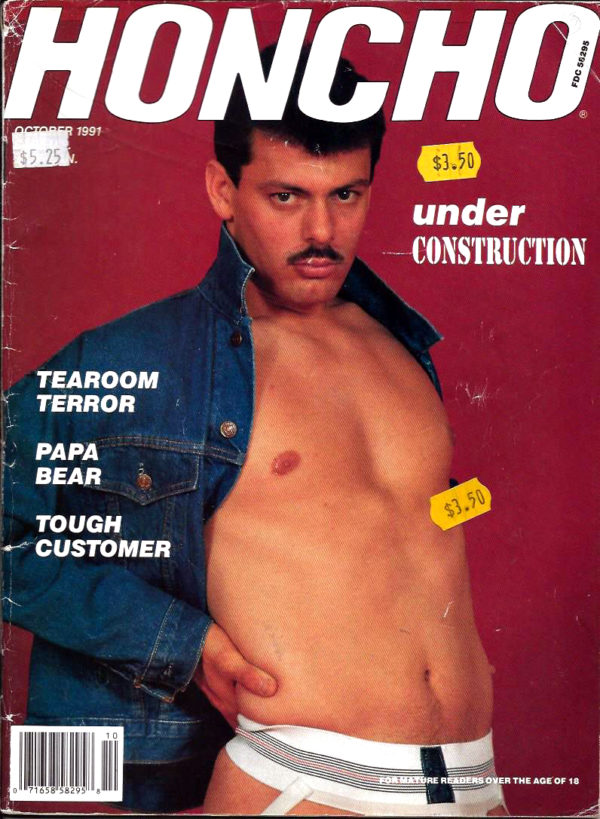 HONCHO Magazine (October 1991) Gay Male Digest Magazine