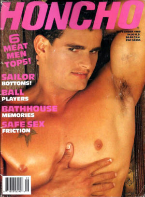 HONCHO Magazine (September 1989) Gay Male Digest Magazine