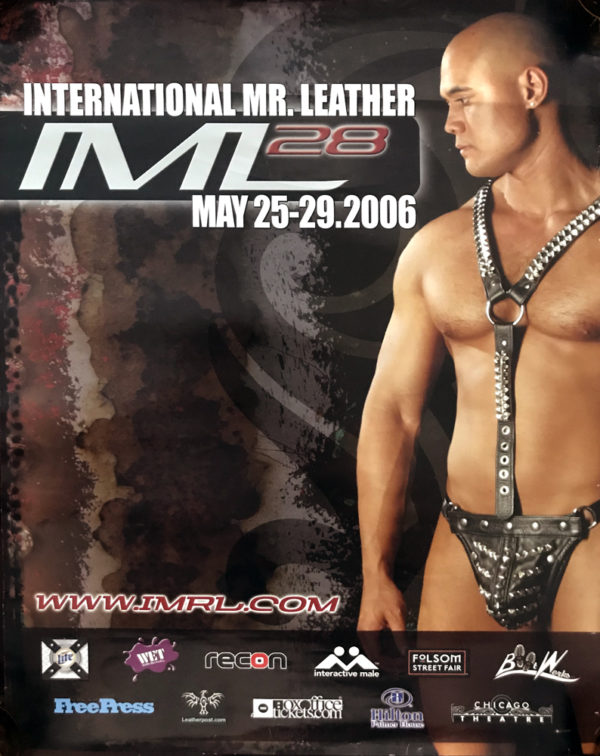 International Mr. Leather IML28 - 2006 Vintage Gay Poster 24x18"