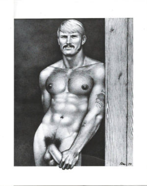 Tom of Finland - Blonde and Hung - Tom 79 - Print 11.5x9.25"