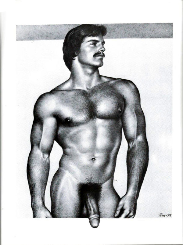 Tom of Finland - Hung and Hairy - Tom 79 - Print 11.5x9.25"