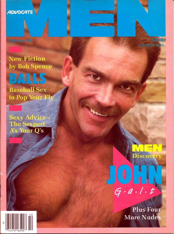 ADVOCATE MEN Magazine (February 1988) Male Erotic Magazine