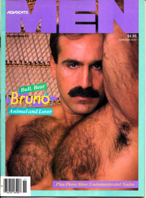 ADVOCATE MEN Magazine (November 1987) Male Erotic Magazine