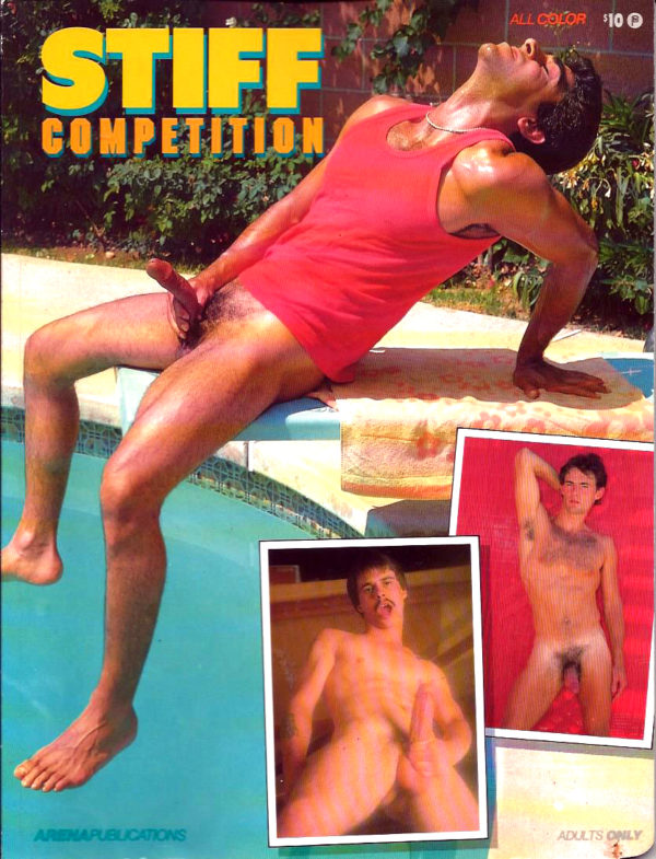STIFF COMPETITION - Full Color Glossy - Gay Adult Magazine