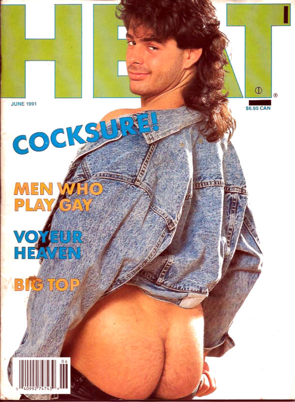 HEAT Magazine ( June 1991 ) Gay Adult Magazine