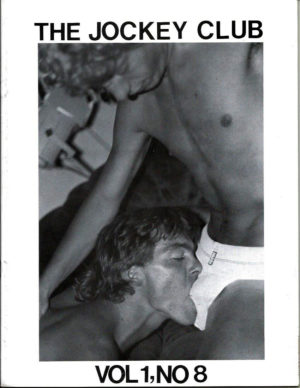 THE JOCKEY CLUB Magazine ( Volume 1, Number 8 ) 1986 Gay Vintage Magazine